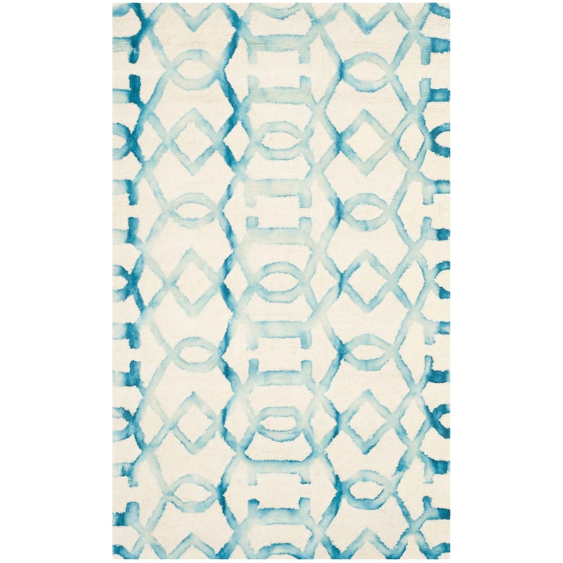 SAFAVIEH Handmade Dip Dye Urbana Watercolor Vintage Boho Wool