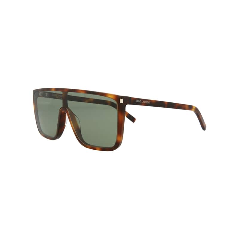 Saint Laurent Shield-Frame Acetate Sunglasses
