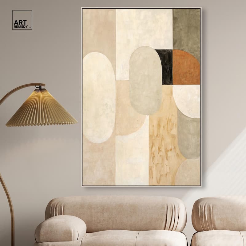 Overlapping Planes II Canvas by Art Remedy