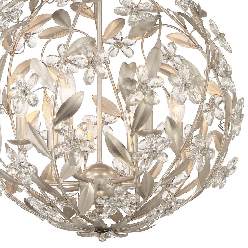 Crystorama Lighting Group MSL-316 Marselle 6 Light 22" Wide Crystal