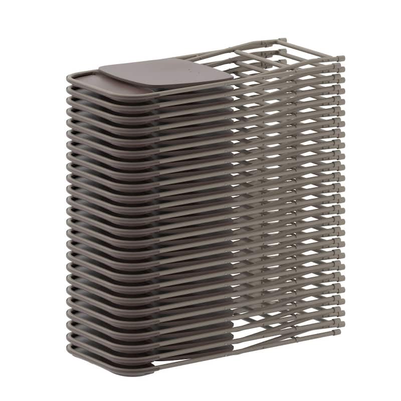 Plastic Folding Chair - 10 Pack 650LB Weight Capacity - Event Chair