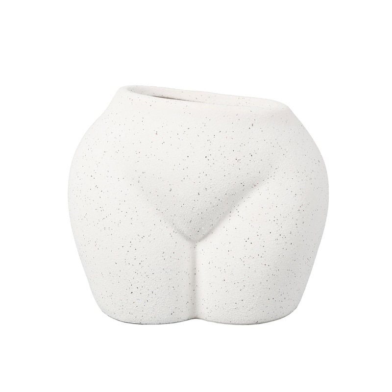 4.5"H Leggy Lady Ceramic Vase