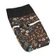 preview thumbnail 1 of 4, Sweet Jojo Designs Boho Wildflower Vintage Floral Girl Changing Pad Cover Black Orange Bohemian Farmhouse Botanical Cottagecore