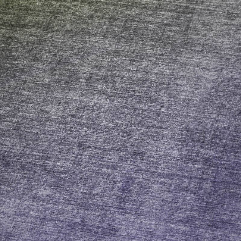 Premium Machine Washable Solid Ombre Sherpa Throw Blanket