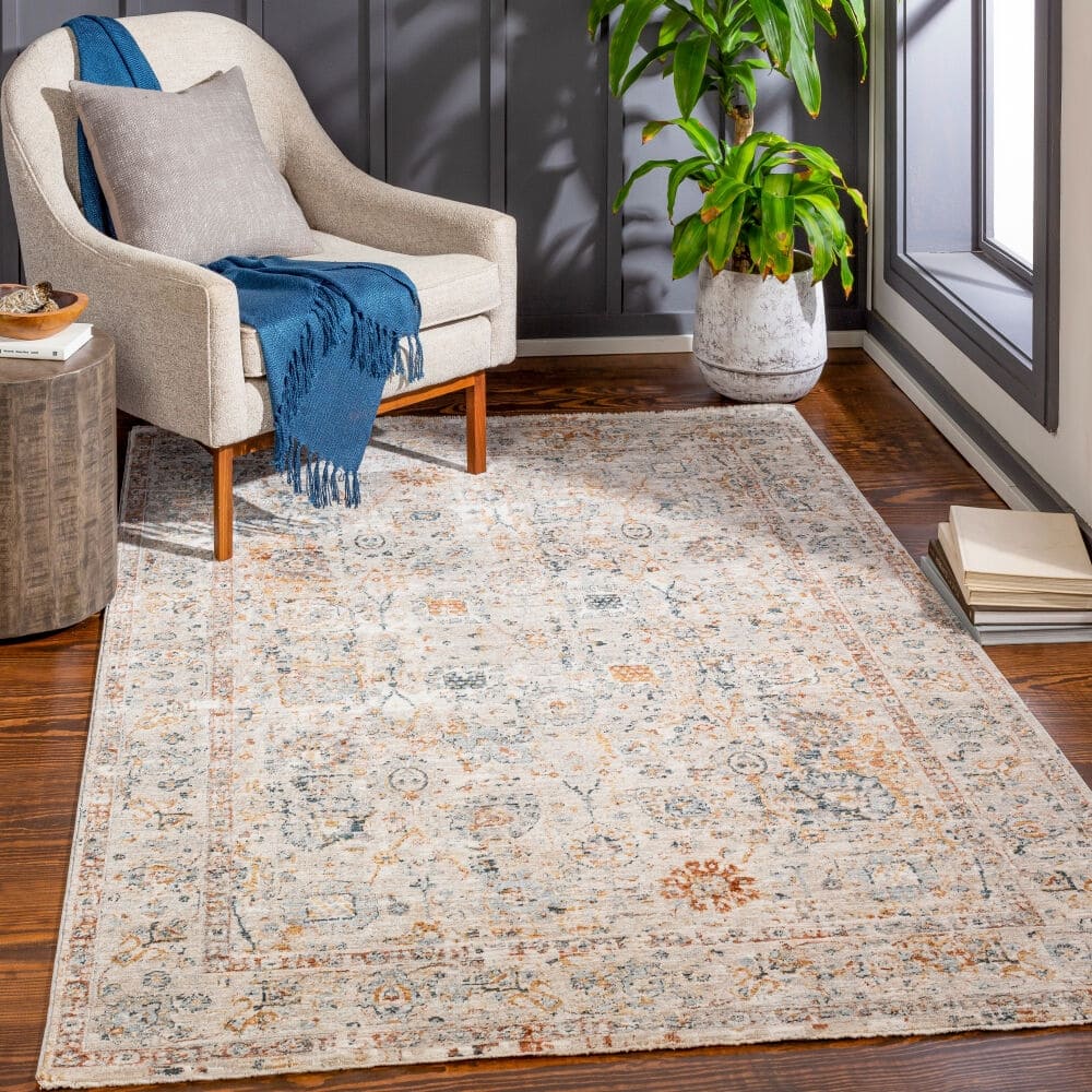Livabliss Traditional Laila Floral & Botanical Area Rug