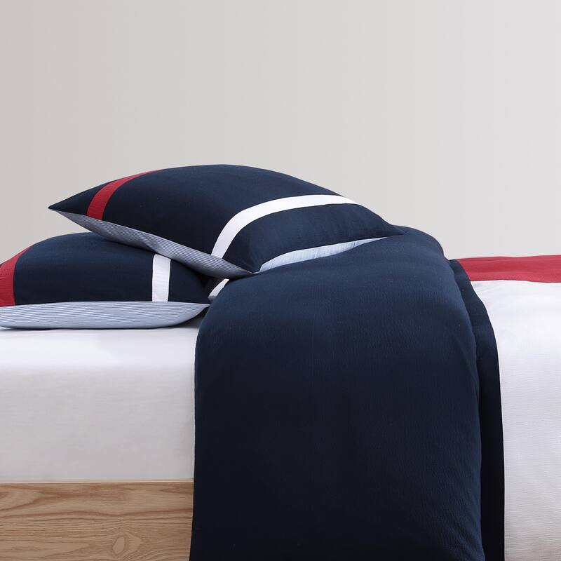 Tommy Hilfiger Iconic Anniversary Navy Comforter Set