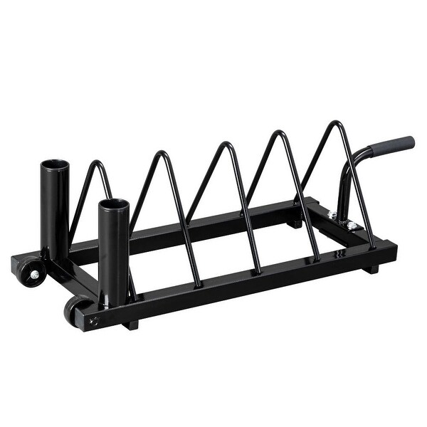 Barbell and sales plate rack