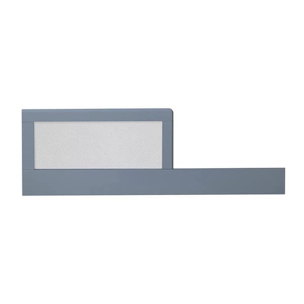 slide 2 of 8, BreathableBaby Breathable Mesh Toddler Bed Conversion Kit for 3-in-1 Crib Steel Gray