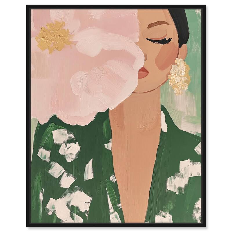 Livia III Canvas by Art Remedy - Black - 20" x 24"