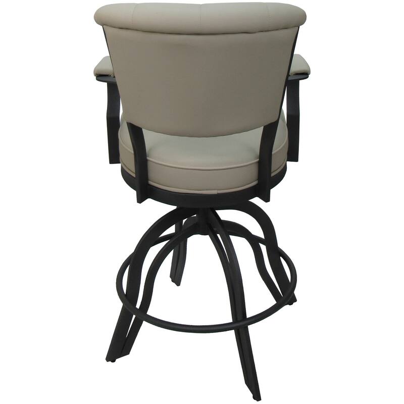 Miami Counter 26" or Bar 30" Metal Bar Stool on A Base