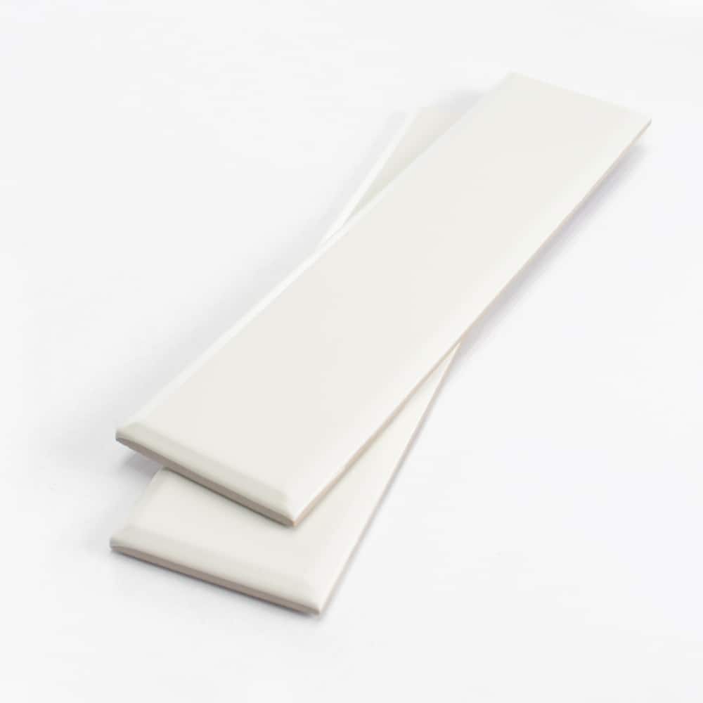 Facet 3 in. x 12 in. Glazed Ceramic Subway Wall Tile