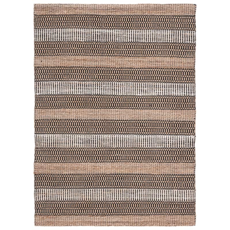 SAFAVIEH Handmade Natural Fiber Galilea Geometric Seagrass Rug