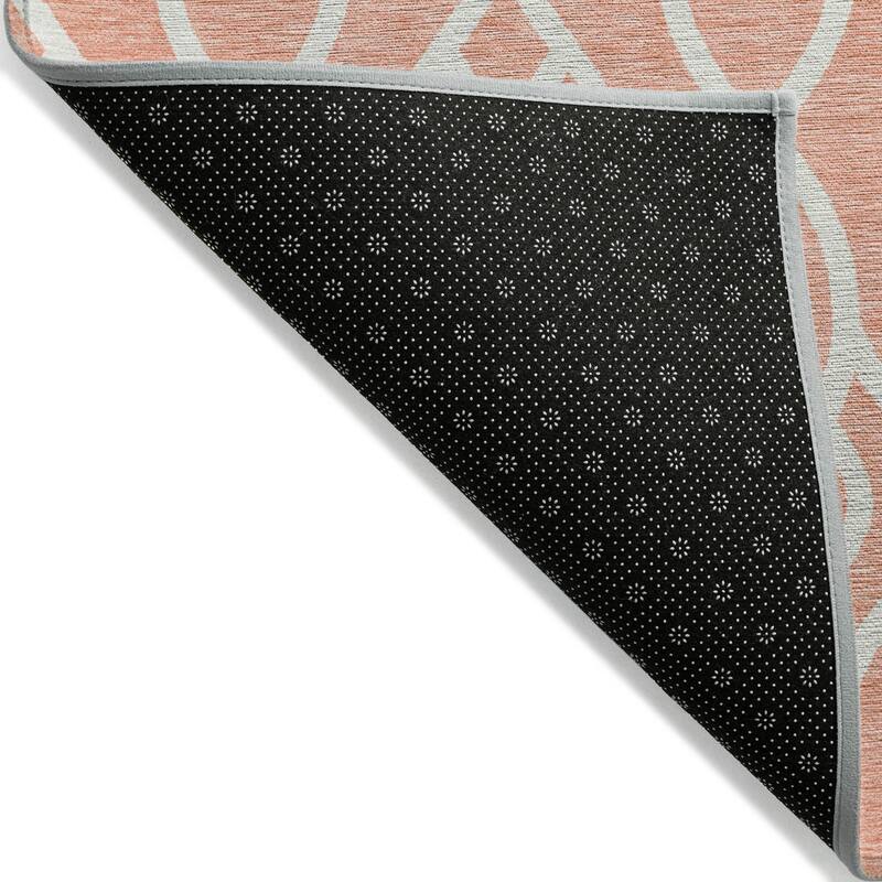 Machine Washable Indoor/ Outdoor Chantille Trellis Modern Rug