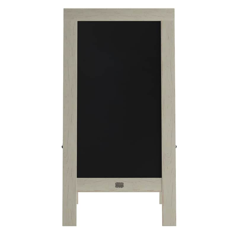 Wood A-Frame Magnetic Chalkboard Set-Markers, Stencils, and Magnets