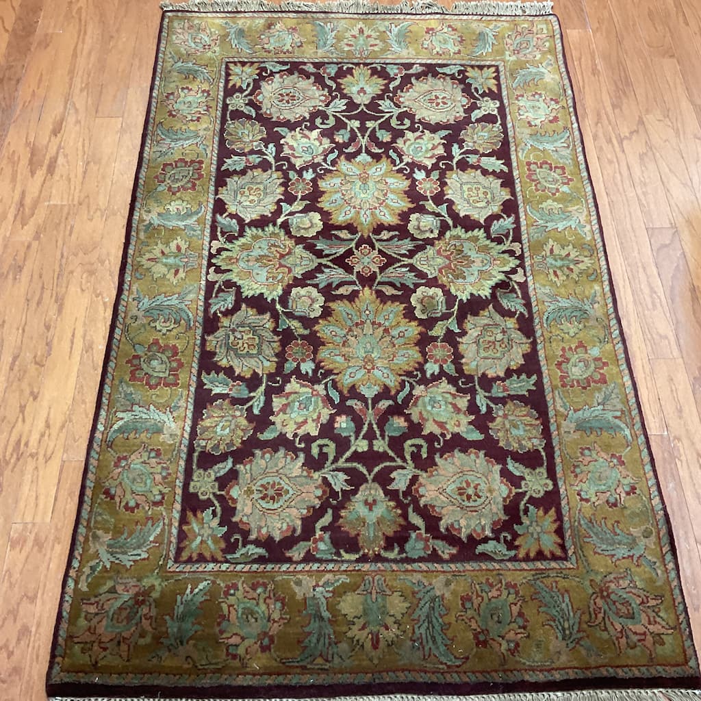 HERAT ORIENTAL Handmade Mahal Wool Rug - 4' x 6'