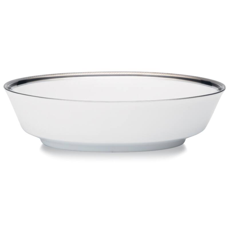 Noritake Austin Platinum Oval Vegetable Bowl, 9-3/4", 32 oz.
