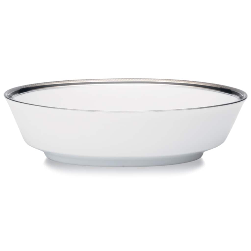 Noritake Austin Platinum Oval Vegetable Bowl, 9-3/4", 32 oz.