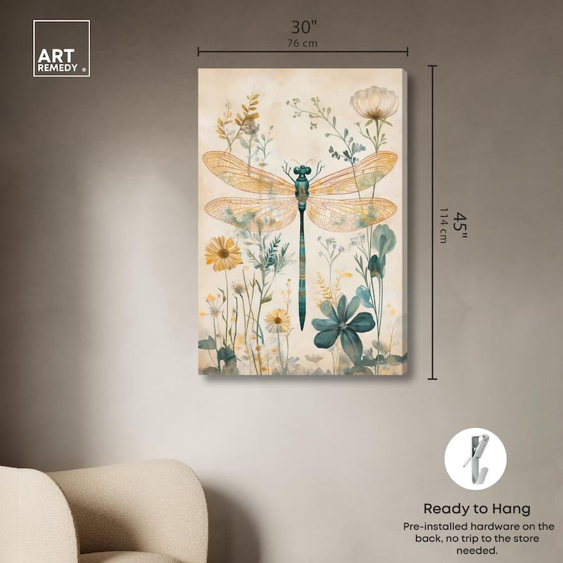 Flight of Fancy Canvas by Art Remedy, Gallery Wrapped