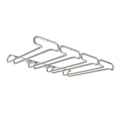 Rev-A-Shelf 11" Quad Under Cabinet Glass & Stemware Holder, Nickel, 3450-11SN - 3.2