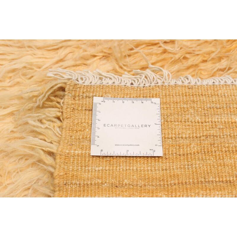 ECARPETGALLERY Hand-knotted Finest Peshawar Ziegler Orange Wool Rug - 8'2 x 9'10