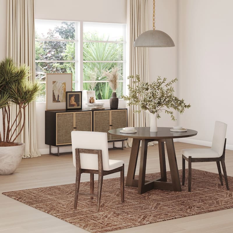 Gracie Modern Dining Chair, Upholstered Accent Dining Chair