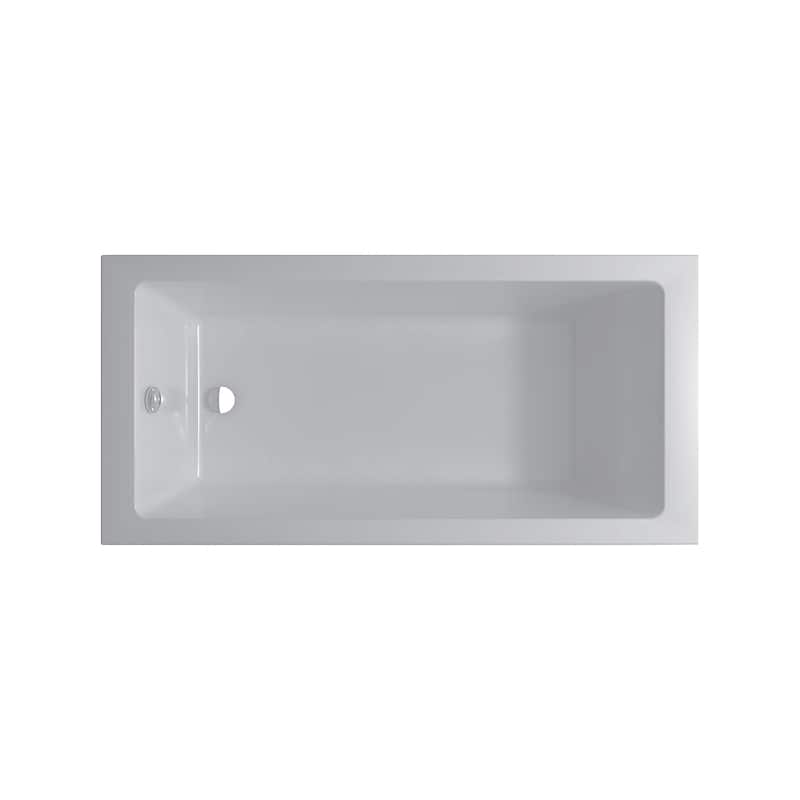 Fine Fixtures 66-inch Soaking Drop-in or Alcove Bathtub - 66" x 32" x19"