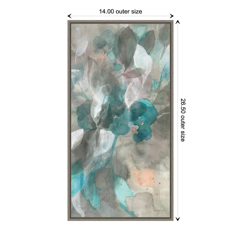 Abstract Nature III by Danhui Nai Framed Canvas Art