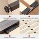 preview thumbnail 23 of 47, King Size Bed Frame w/ Special Shaped Headboard,Velvet Upholstered Platform Bed Floor Bed Low Profile Bed, Mattress Foundation