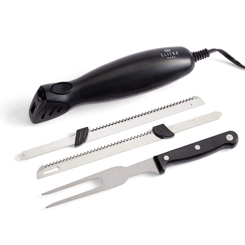 Elitra Home Professional Grade Electric Knife, Black