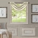 preview thumbnail 4 of 25, All Seasons Waterfall Window Valance - 52"x36" Ivory