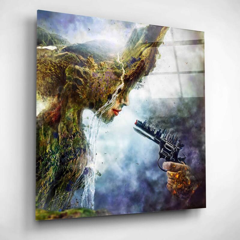Epic Art 'Betrayal' by Mario Sanchez Nevado, Acrylic Glass Wall Art