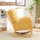 preview thumbnail 61 of 66, HOMYKA 27.3" Wide Rocking Chair for Nursery Room
