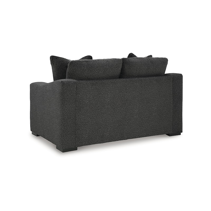 Signature Design by Ashley Wryenlynn Black 2-Piece Upholstery Package - 93"W x 40"D x 40"H