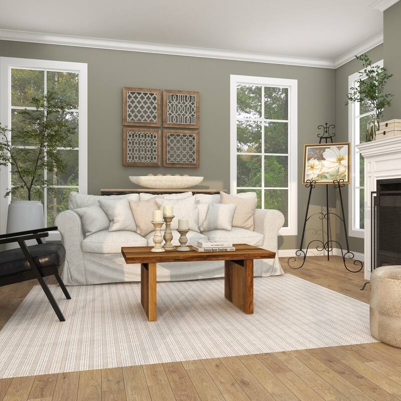 Black Metal Adjustable 3 Tier Scroll Display Easel with Chain Support