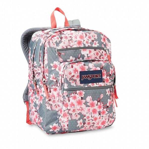 diamond plumeria pink jansport backpack