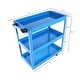 preview thumbnail 23 of 21, 3-Tier Rolling Tool Cart for Garage and Workshop Use