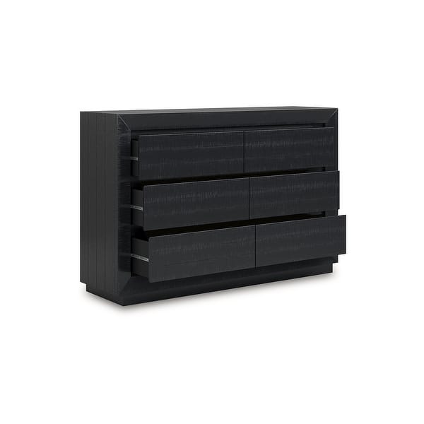 american signature black dresser Signature Design by Ashley Rowanbeck B821-31 Dresser main image 0