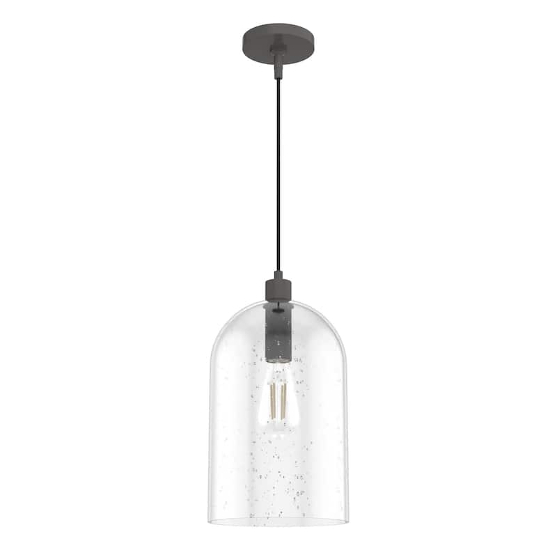 Hunter 16" Lochemeade 1-Light Pendant - Kitchen Island, Dining Room, Bedroom - Modern Farmhouse, Contemporary, Industrial