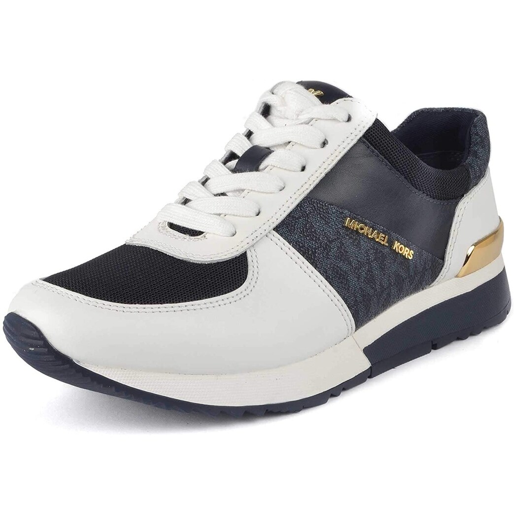 michael kors navy trainers
