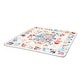preview thumbnail 1 of 8, Multi-Color Soft Foldable Baby Activity Crawling Mat with Alphabet Design and Machine Washable - 79” L x 71” W
