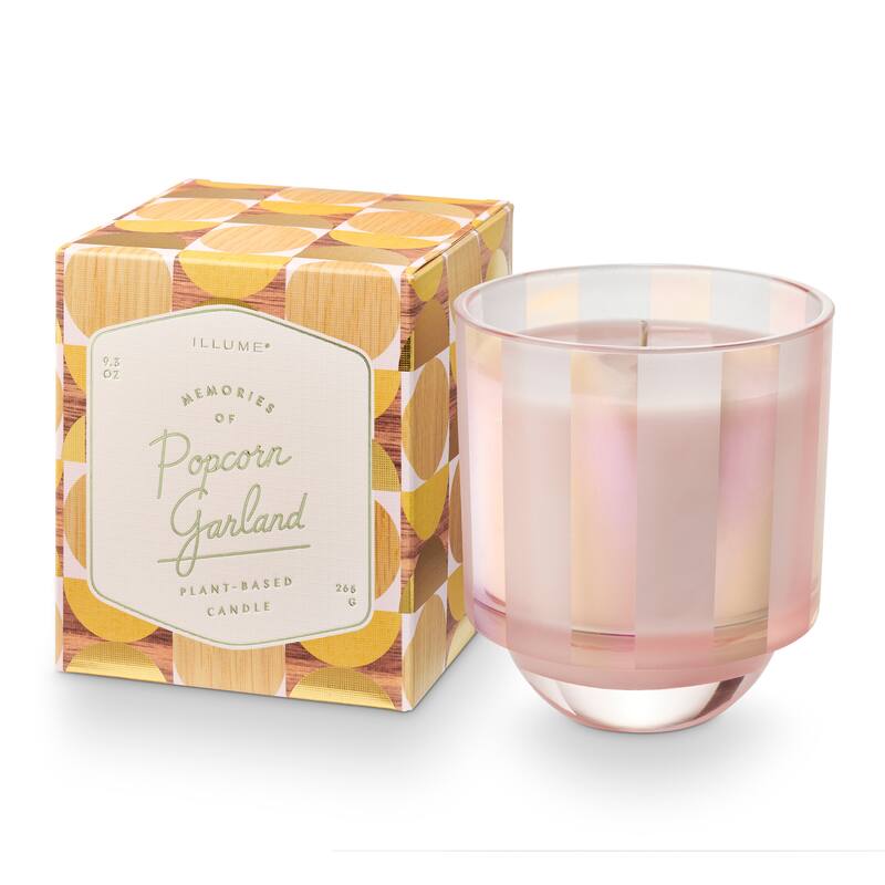 ILLUME Memory Lane Popcorn Garland Candle