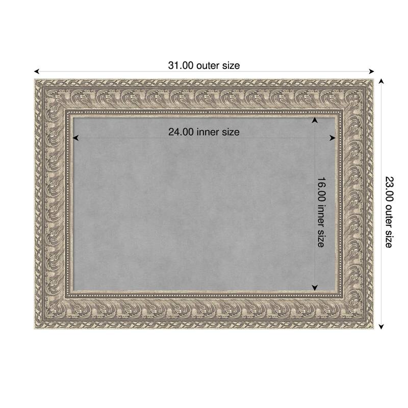 Amanti Art Sydney Silver Framed - 31 x 23 in