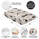 preview thumbnail 4 of 4, Sweet Jojo Designs Black and Off White Boho Shabby Chic Floral Girl Fitted Crib Sheet Bohemian Vintage Garden Watercolor Flower