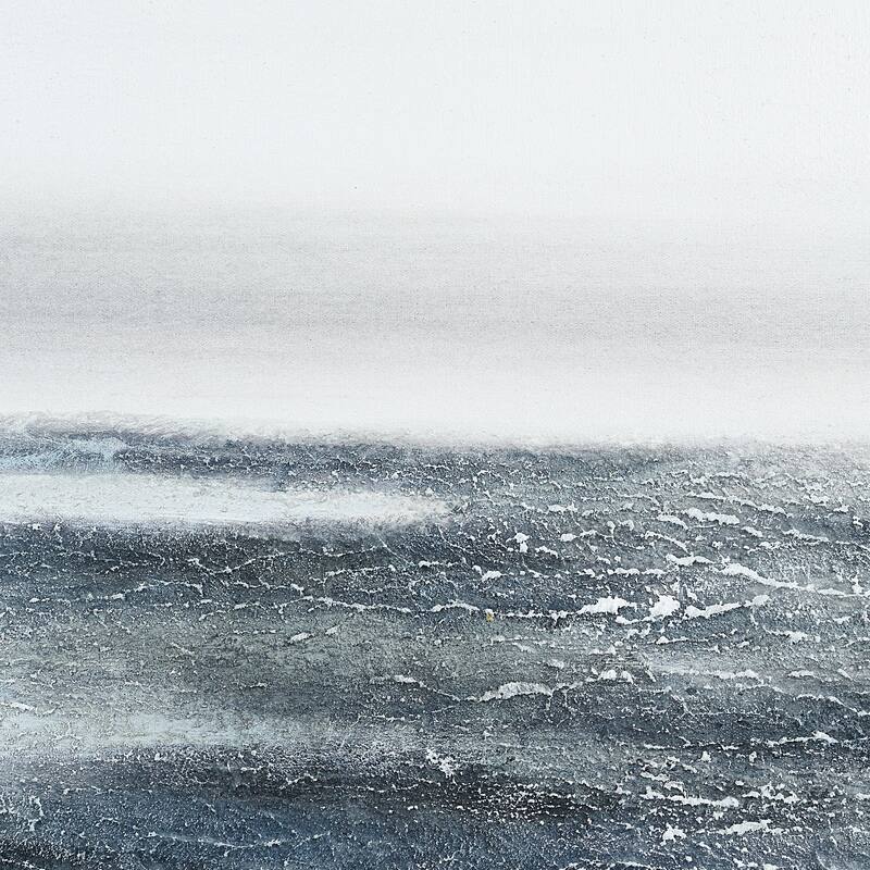 Mare 30" H x 60" W Canvas Art, Blue