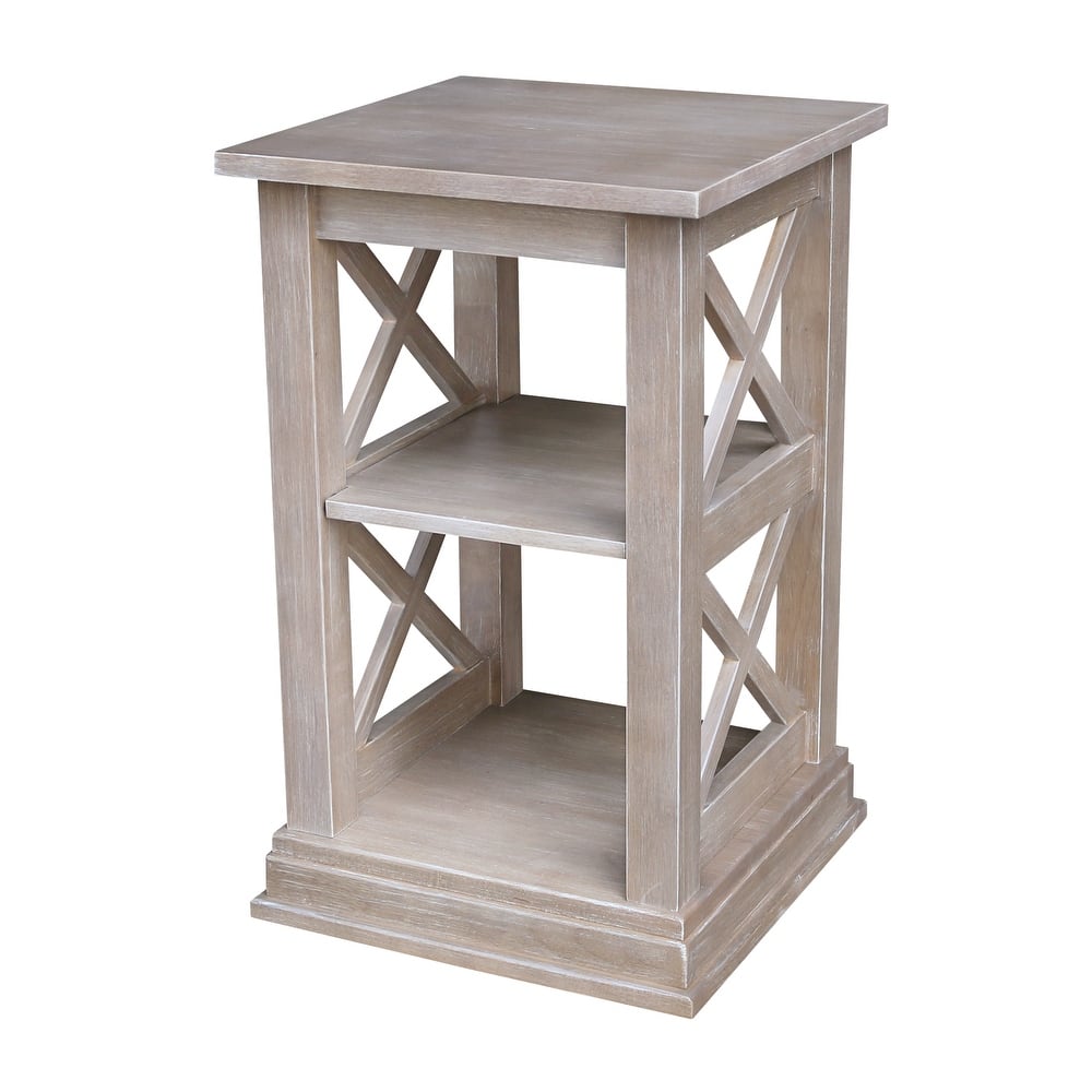 Hampton Solid Hardwood Accent Side Table