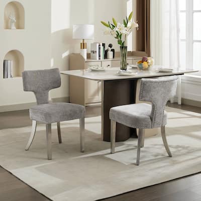 Upholstered Accent Chair Dining Chairs Set of 2