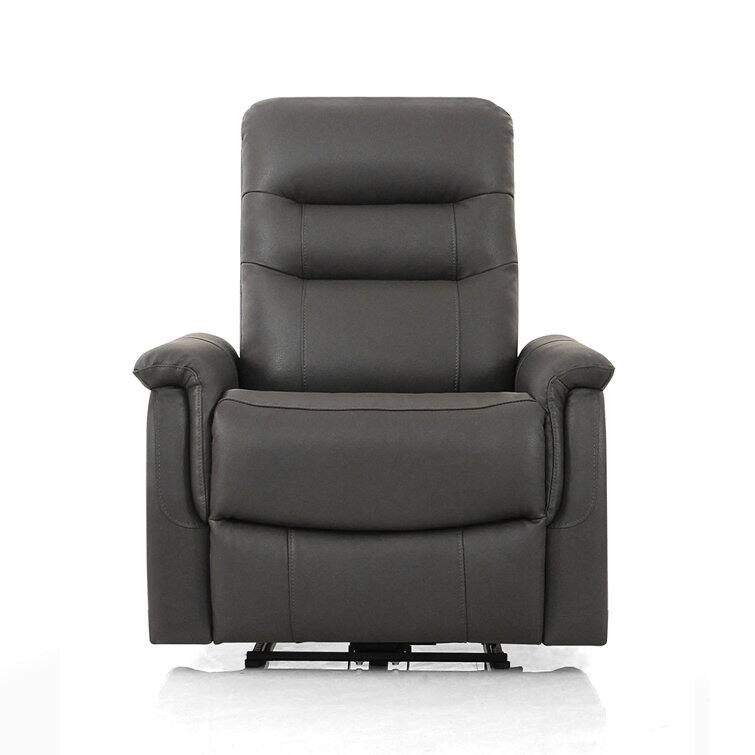 DENOSEN Modern Faux Leather Power Recliner Chair with USB Ports