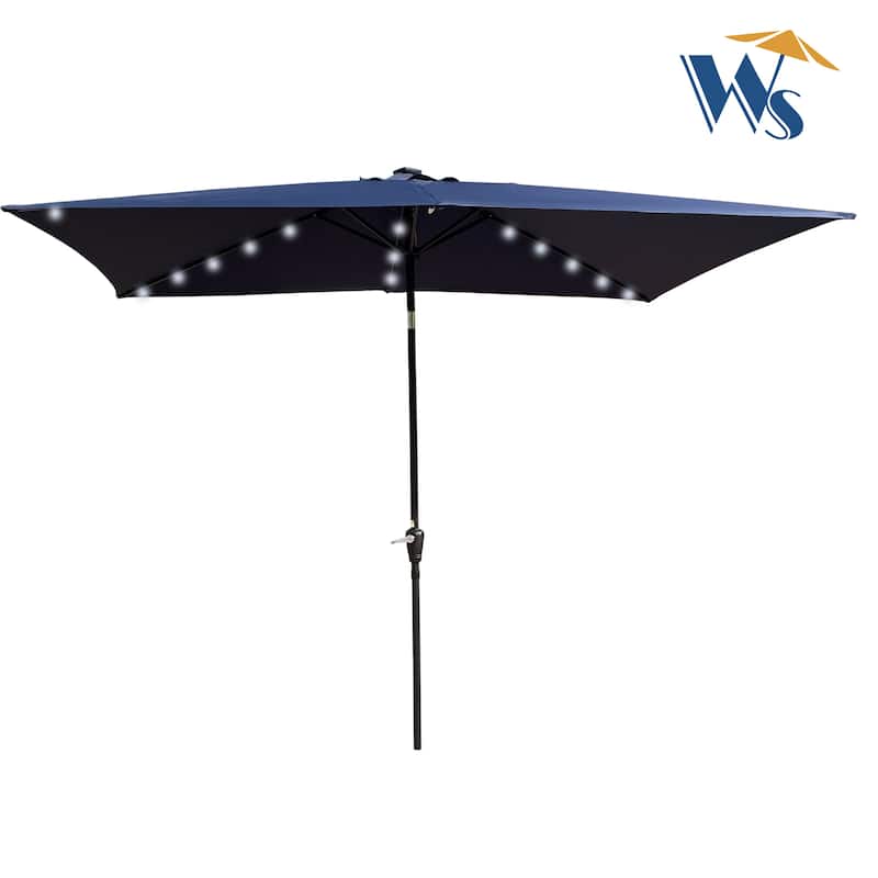 10 x 6.5t Rectangular Patio Solar LED Lighted
