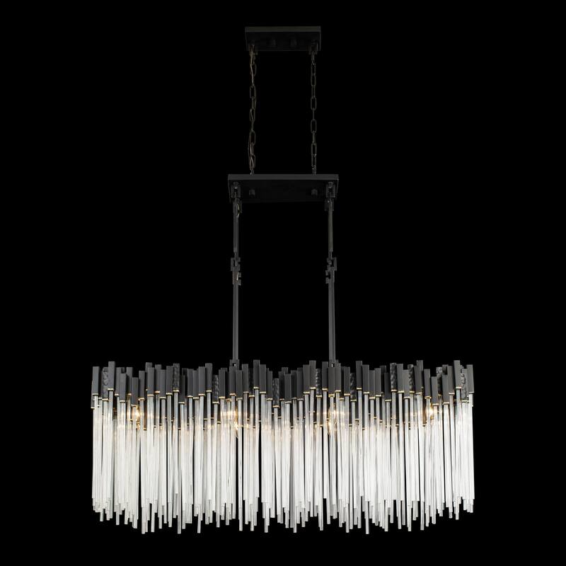Varaluz Matrix Linear Pendant - 13"D x 48.25"W x 31.5"H