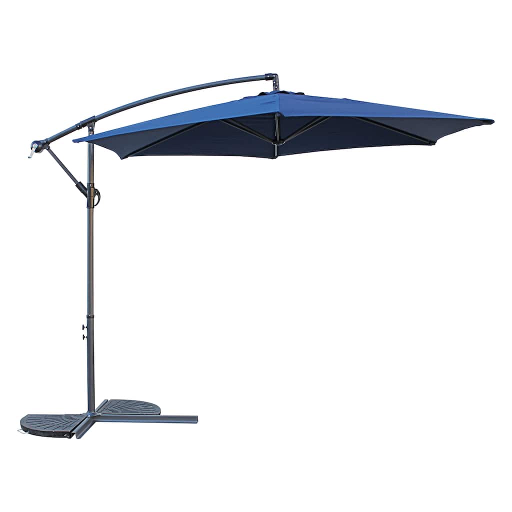 St. Kitts 10-foot Aluminum Cantilever Umbrella